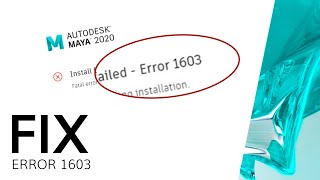 FIX for quotInstall failed  Error 1603quot when installing Autodesk products [upl. by Anglo]