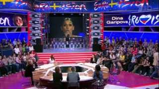 Алсу в программе quotСегодня вечеромquot Eurovision 2013 [upl. by Oetomit]