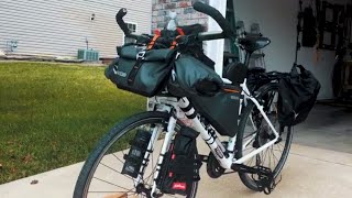 Trek FX3 Final TouringBikepacking Setup [upl. by Enymzaj954]