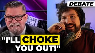 Heated Debate w Gavin Mcinnes Derails Into Violent Threats [upl. by Doloritas16]