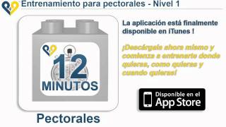 Aplicación Entrenamiento para pectorales disponible en iTunes [upl. by Lait362]