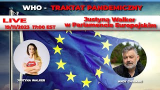 191123  LIVE  Justyna Walker w Parlamencie Europejskim [upl. by Moritz]