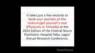 FNPH Yaba Research Conferences Extension of Abstract Submission Deadline [upl. by Idonna]