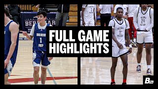 The Skill Factory VsMoravian Prep  Full Game Highlights  Isaac Ellis Kaden Cooper Battle in ATL [upl. by Robinett]