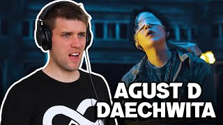 Rapper Reacts to AGUST D SUGA BTS FOR THE FIRST TIME  DAECHWITA 대취타 MV [upl. by Brenna]