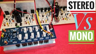 Stereo Amplifier Vs Mono Amplifier  What is Stereo And Mono Amplifier  दोनो में अच्छा कोनसा है [upl. by Mich]