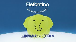 Inhalator Novama Elefantino by Flaem z nebulizatorem RF7 Dual Speed Child [upl. by Aikem494]