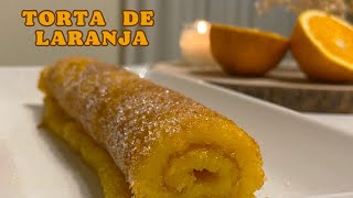 TORTA DE LARANJA 🍊  Húmida por dentro Crocante por fora [upl. by Ardnasxela]