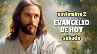 LECTURAS DEL DÍA DE HOY SÁBADO 2 de noviembre de 2024  EVANGELIO DE HOY  Hermano Andrés [upl. by Kurtzig233]