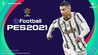 How to Install PES 2021 Mobile on Android OS [upl. by Llennahc918]