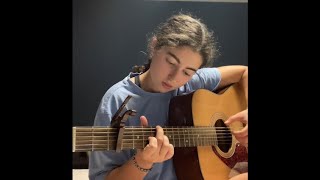 Teenage Dirtbag cover inspired by the Lizzy McAlpine version [upl. by Dorr508]