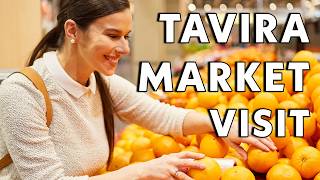 Tavira Market Tour in 4K  Algarve Portugal tavira travel vacation [upl. by Burrell]