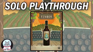 Vinhos Deluxe Edition  Solo Playthrough [upl. by Nnaoj]