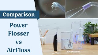 Sonicare AirFloss vs Power Flosser [upl. by Ahsiatal]