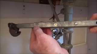 How to Install a Moen Single Lever Basin Faucet Change Shut OffsPtrap and Mechanical Drain [upl. by Oidacra]