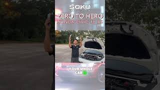 Honda Civic FE RS  Zero to Hero pt6 fypシ゚viral fyp foryou follow automobile [upl. by Eittah675]