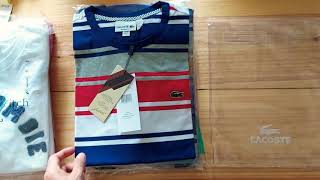 Camiseta Lacoste com Listras [upl. by Lodge]