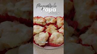 Panquecitos de papa al horno recetas receta papaalhorno panquecitos [upl. by Keiryt]