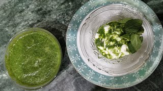 Mint Coriander Sauce RecipeRamzan Special ChutneyGreen Chilly Sauce by quotDelicious Food with FRquot [upl. by Leiram]