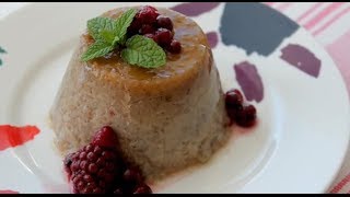 Flan de avena y plátano sin leche sin huevo y sin azúcar 😉👍🍮 Oat Milk and banana pudding [upl. by Hau]