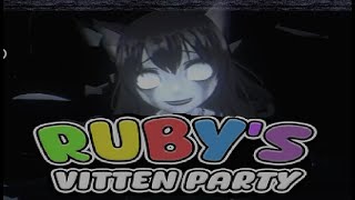 Rubys Vitten Party Fun Short Horror Game [upl. by Goodden]