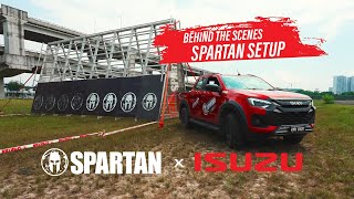 Isuzu DMax Powers Through Spartan Race Setup [upl. by Assennav]