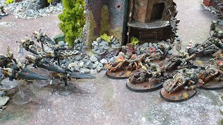 Eldar vs Orks 10th edition Warhammer 40k battle report [upl. by Etnor981]