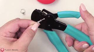 How to Use the Bead Buddy 1Step Crimper Product Overview  Fusion Beads [upl. by Nynahs]