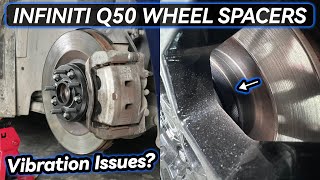 Vibration Issues Are Infiniti Q50 Wheel Spacers to Blame  BONOSS Infiniti Accessories [upl. by Jorin]