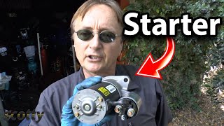 How to Replace a Bad Starter in Your Car [upl. by Caplan200]