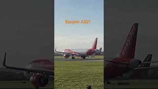 EasyJet A321 at Manchester [upl. by Crowell]