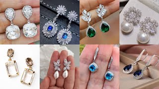 Latest diamond earrings design collection ideas [upl. by Grey68]