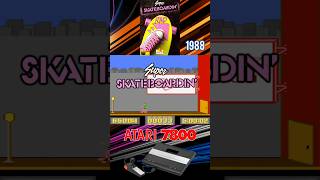 SUPER SKATEBOARDIN retro gamer retrogames nostalgia 80s 90s skateboarding atari 7800 [upl. by Evars576]