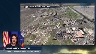 Rolling Fork Tornado  Top 10 Weather Events of 2023 [upl. by Onaicnop66]