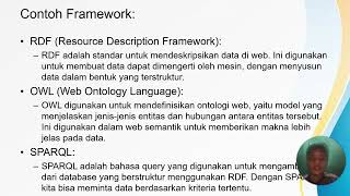 Framework Web Semantik [upl. by Akinorev]