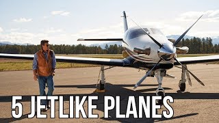 5 Turbine Powered Planes That Fly At Jet Speed [upl. by Kingsley133]