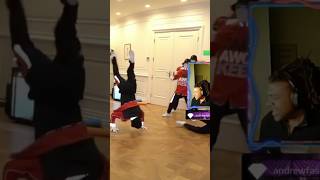 jabbawockeez Come On kaicenat Stream The Most Powerful Dance Crew Reaction shorts viral rage [upl. by Lav644]