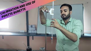 calibration of pipette by burette  how to use burette and pipette 11thchemistry practical lab [upl. by Aseela160]