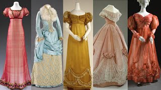 100 Dresses  One For Every Year In The 1800s  Cultured Elegance [upl. by Cleopatre]