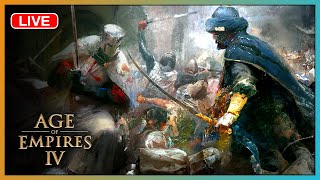 🔴LIVE  Age of Empires IV Ranked 1v1s  Team Games [upl. by Irb]