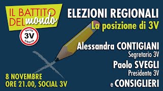 ELEZIONI REGIONALI La posizione di 3V [upl. by Idieh]