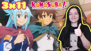 quotIm Homequot  Konosuba 3x11 Reaction [upl. by Petromilli]