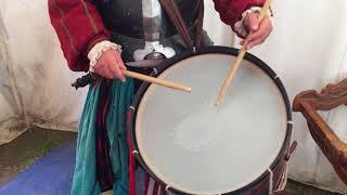 Landsknecht Drum Pattern [upl. by Nedrah929]