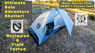 Nemo Hornet Elite OSMO 1 Person Tent Review 4K [upl. by Merriott]