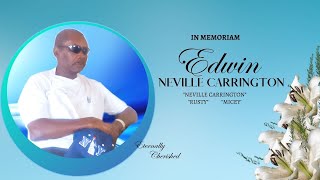 IN MEMORIAM OF EDWIN NEVILLE CARRINGTON [upl. by Harmonie]