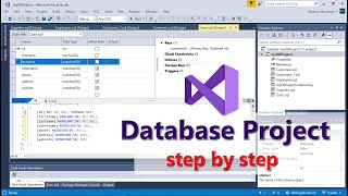 How to Create a Database Project in Visual Studio [upl. by Greg576]