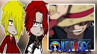 React To One Piece  One Piece  Gacha Club [upl. by Aikmat]