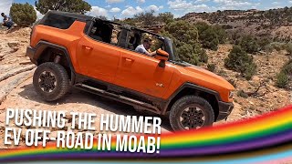 2024 Hummer EV SUV Tackles MOAB Electric OffRoading Where the Hummer Was Developed [upl. by Nylaroc]