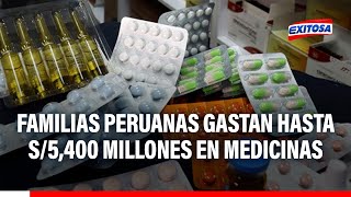 🔴🔵Desabastecimiento de medicamentos Peruanos gastan hasta S5400 millones en medicinas al año [upl. by Flossi]