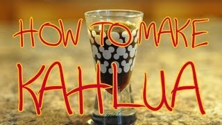 How To Make Kahlua Coffee Liqueur Thirsty Thursday TheVegetarianBaker [upl. by Valley328]